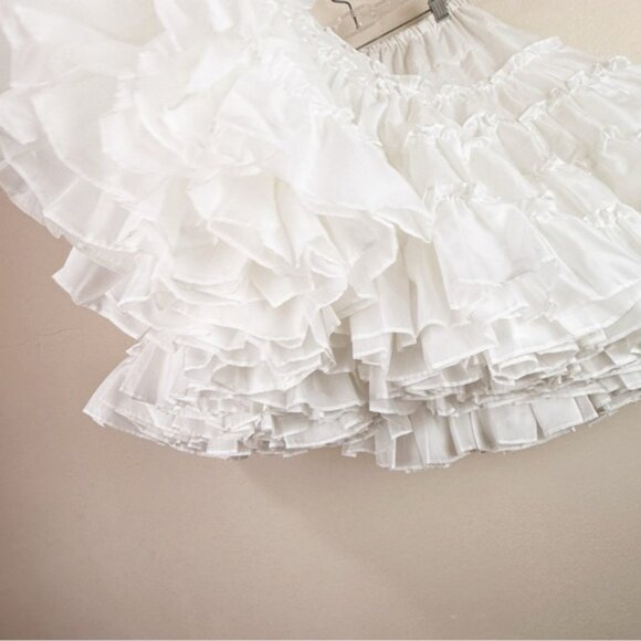 Petticoat Vintage Fender American Magic White Skirt Western Costume Rockabilly - Picture 6 of 8